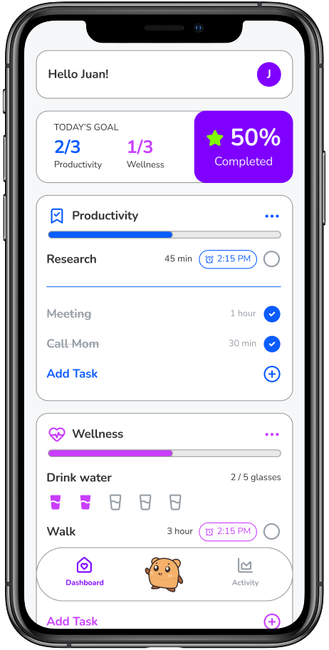 Zoppi App - Todo list, habit tracker, and self-care planner
